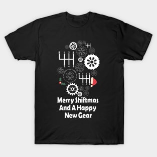 Funny Auto Racing Mechanic Manual Gearbox Christmas Car T-Shirt